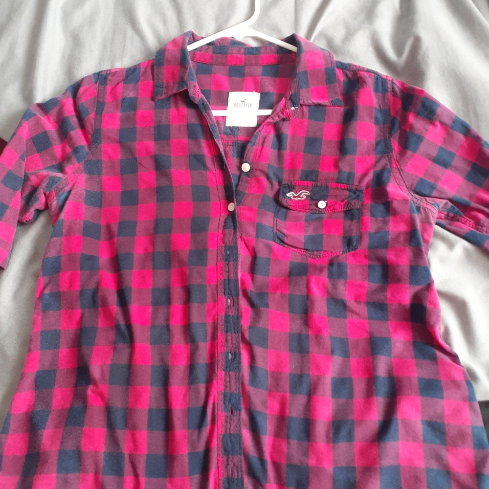Hollister Flannel Size L
